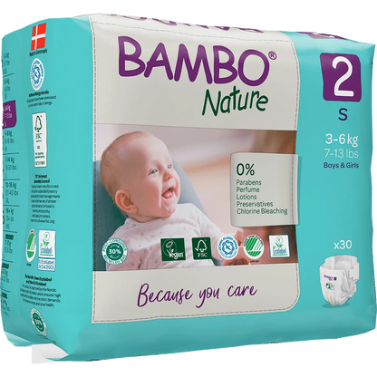 Plenky Bambo Nature 2, (3-6 kg / 7-13 lbs), 30 kusů.